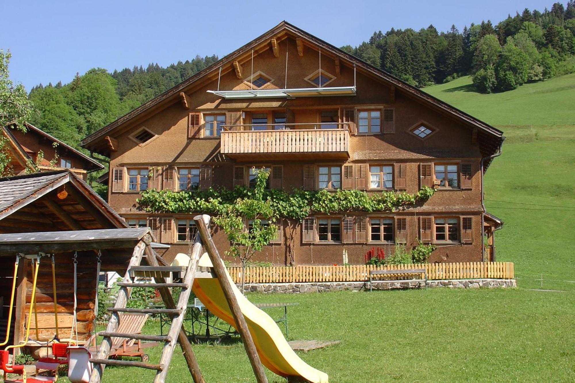 Ferienbauernhof Schneider Apartment Schwarzenberg im Bregenzerwald Exterior foto